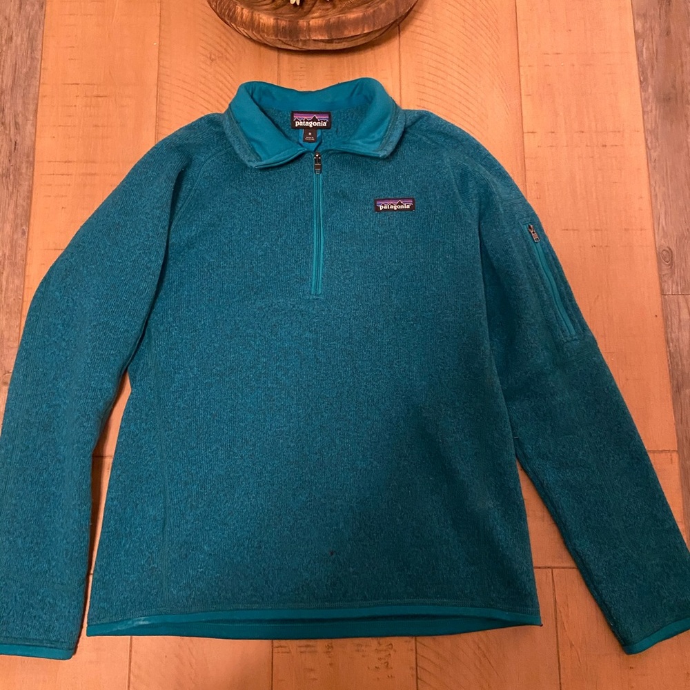 Teal Patagonia Better Sweater